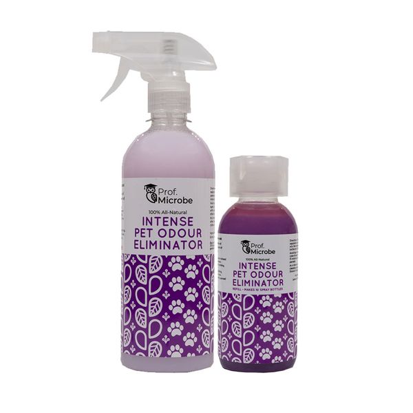 Prof. Microbe Pet Odour Eliminator (500ml Spray + 200ml Refill)