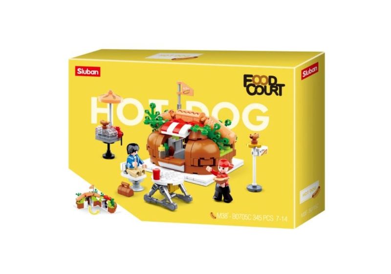 Sluban Foodcourt - Hotdog House 345pcs