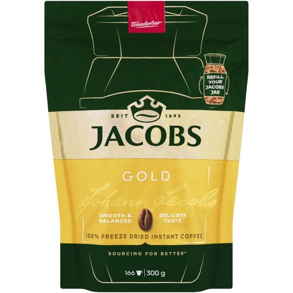 JACOBS Gold Instant Coffee - 300g Value Pack