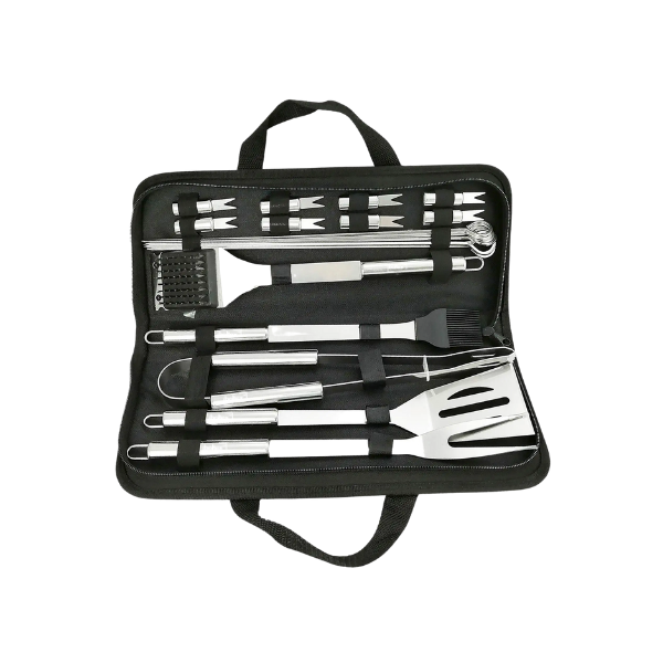 Boltex Stainless Steel BBQ / Braai tool set - 20 Piece