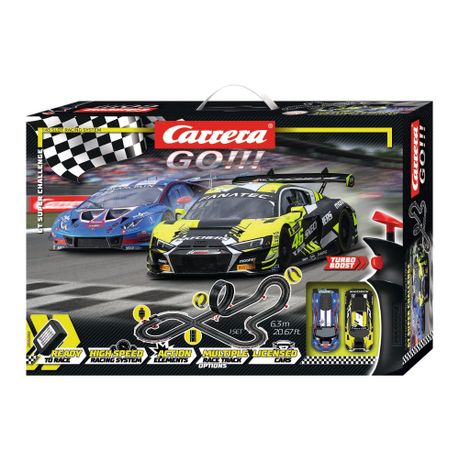 Carrera GO 1 43 GT Super Challenge 6.3m Slot car Set Shop Today. Get it Tomorrow takealot