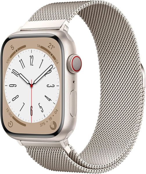 Stainless Steel Milanese Loop Compatible with Apple Watch Band 38/40/41mm