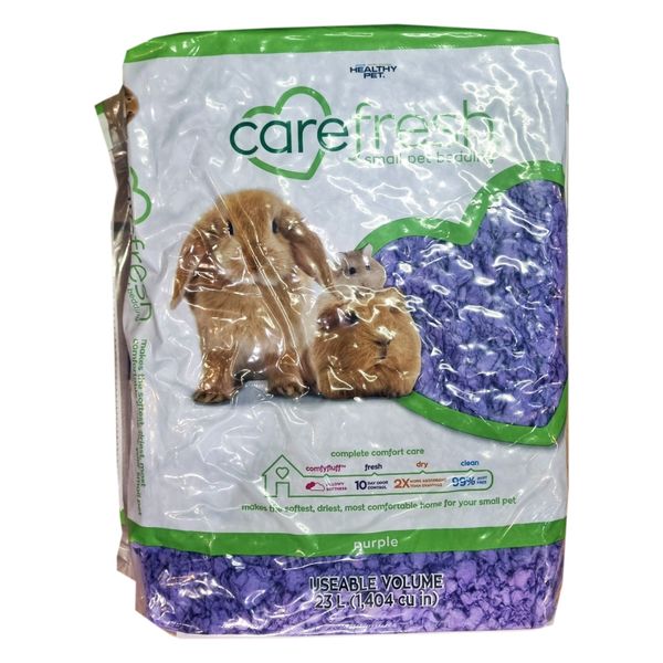 Healthy Pet carefresh Small Pet Paper Bedding - Purple 23L