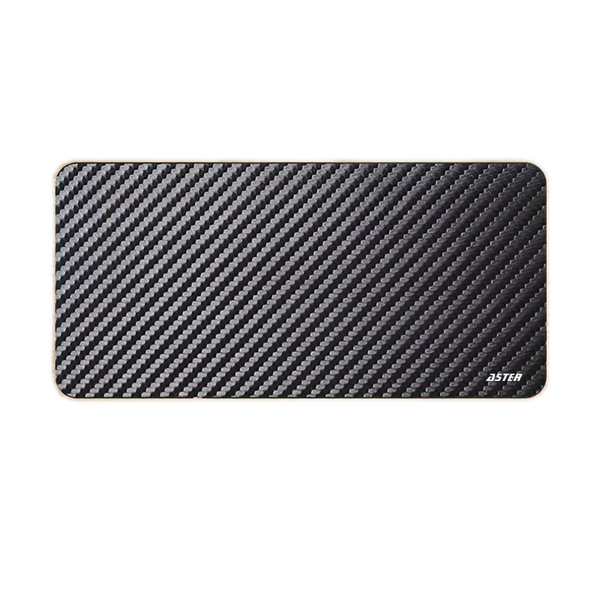 ASTER Non-Slip Large Desk Pad Waterproof Mouse Pad - Carbon Black