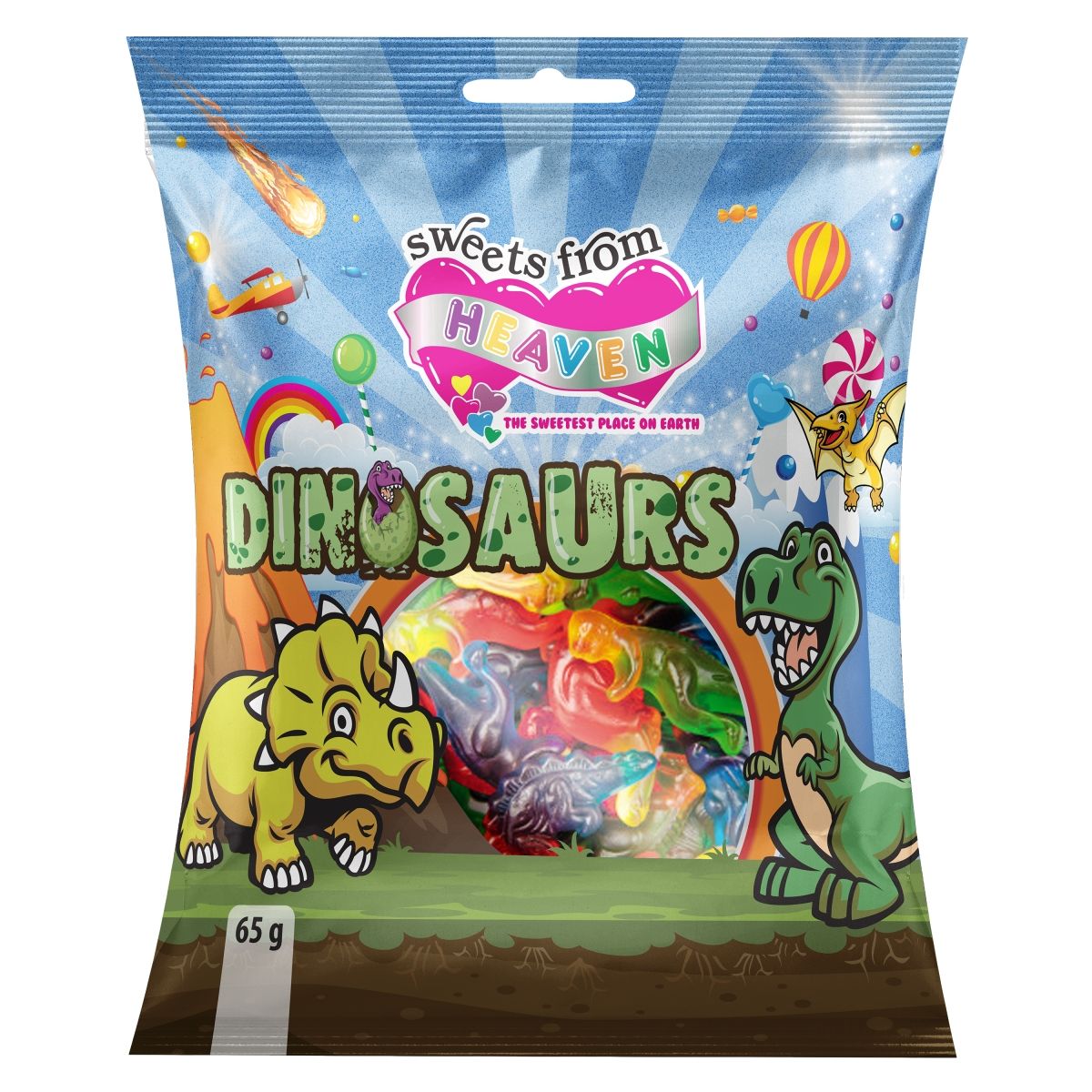 Sweets from Heaven Dinosaurs 24 x 65g Buy Online in South Africa