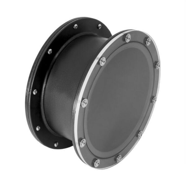 Gdome 80mm Lens Port Extension &amp; Flat Lens Element Combo