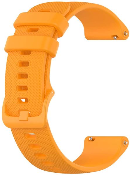 Silicone Strap for Garmin Vivoactive 4 / Venu 2 (22mm) - Orange