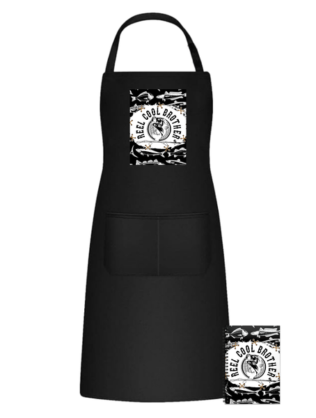 Fishing Brothers Fun Kitchen Braai Apron Christmas Birthday Gift