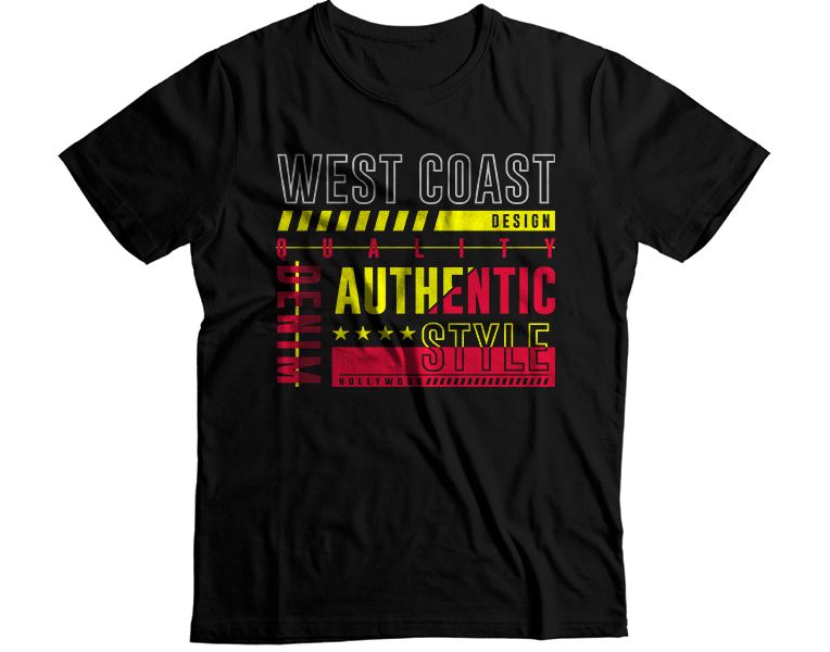 West Coast Graphic T-Shirt