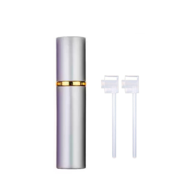 1pc 10ml Refillable Perfume Atomizer Bottle and 2 pcs Dispenser Pump