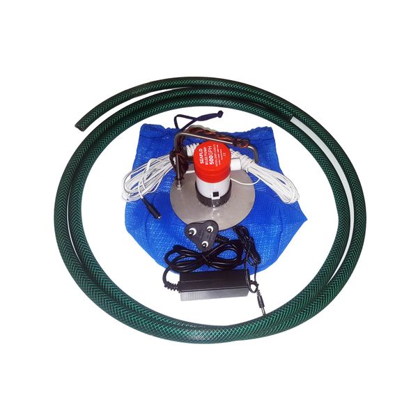 Manual Electric Swimming Pool Cover Rainwater Removal Pump 12V