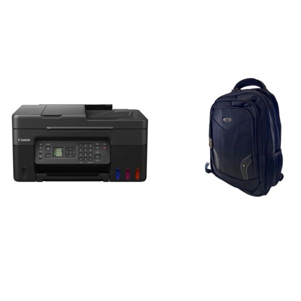 Cannon G4470 Ink-Tank Printer + Curious Man Bagpack