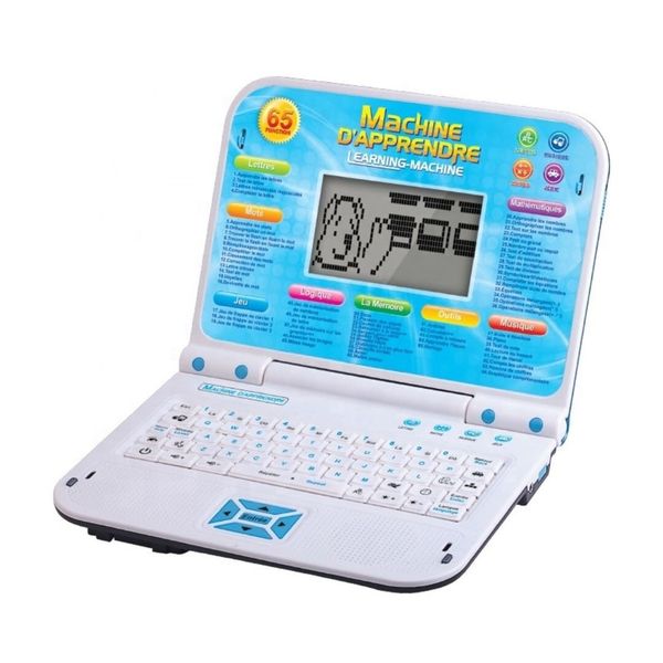 Woo- 65 Activities Educational Laptop for Kids - Blue