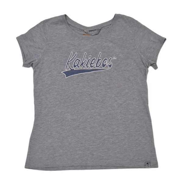 Kakiebos Swoesh Tee Grey Melange