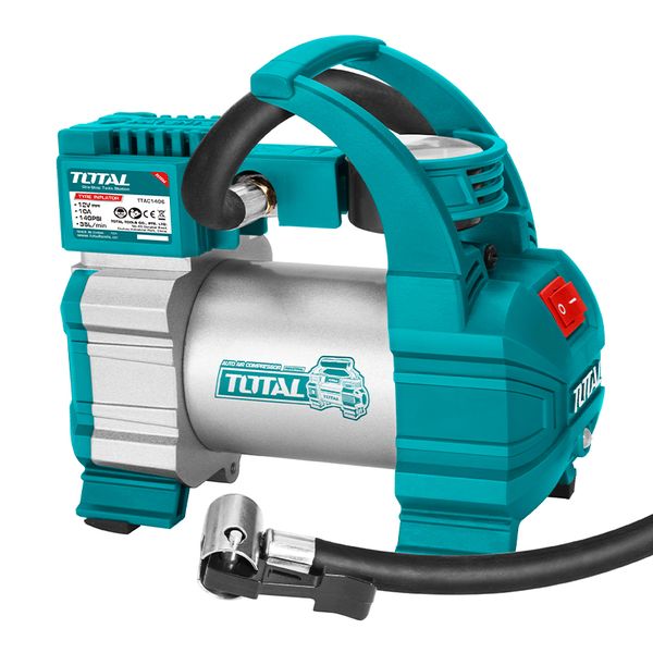 TOTAL 12V Auto Air Compressor