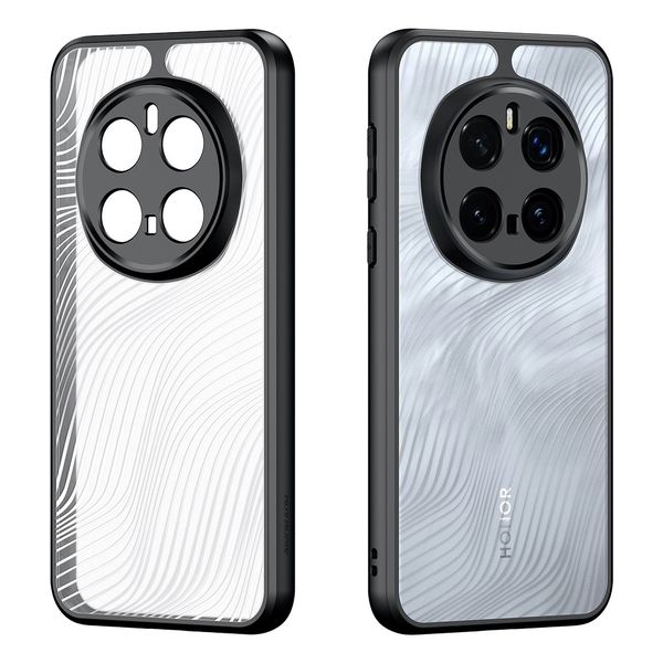for Honor Magic 7 Pro 5G Case PC Back Soft Frame Anti-Scratch Cover
