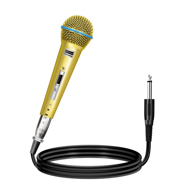 Dynamic Wired Microphone For Stage Singing Party Meeting School Teache Use