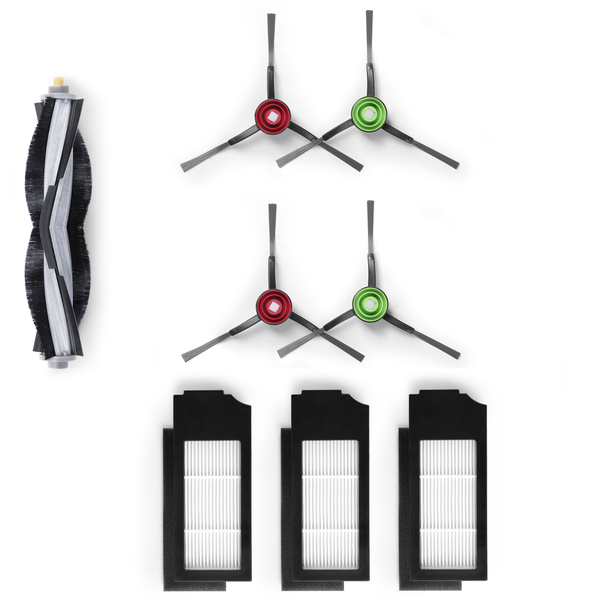 Ecovacs DEEBOT T20 OMNI /X1/X1e OMNI &amp; TURBO Buddy Kit - 5 Brush, 3 Filters