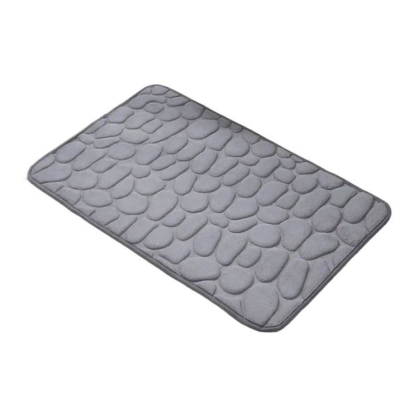 Quick-Drying Memory Foam Bath Mat With Non-Slip Backing