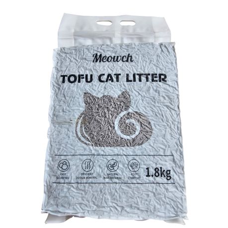 Meowch Tofu Cat Litter - A Cleaner, Greener Choice for Your Cat. Image