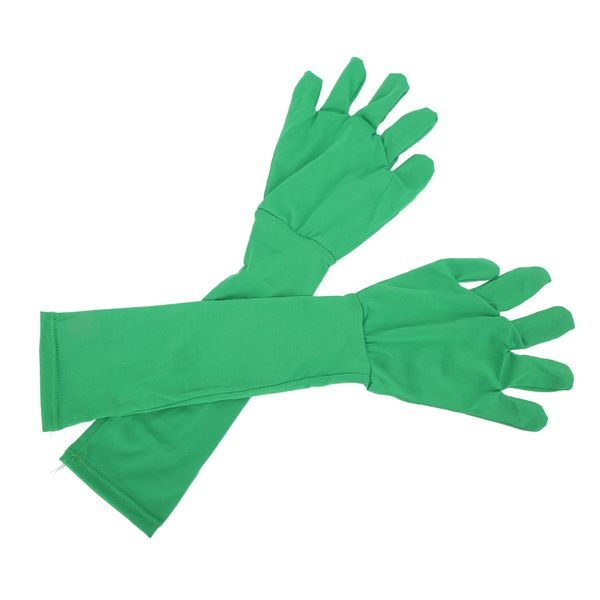 2 Pieces Chromakey Green Screen Gloves compatible with Film