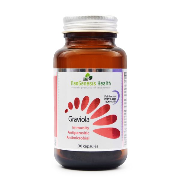 High dose Graviola (Soursop) Extract - 30 capsules