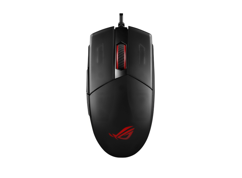 Asus ROG Strix Impact II Ambidextrous Wired Gaming Mouse - Black
