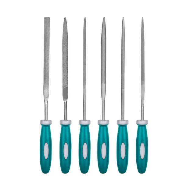 Total Tools 2Pcs File Set 6Pcs 140mm