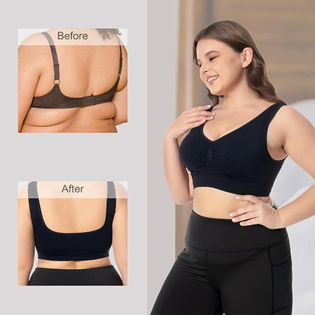 2 Pack Crop Tops Seamless Stretchy Sports Bra for Yoga Sleep Non-padded, Shop Today. Get it Tomorrow!