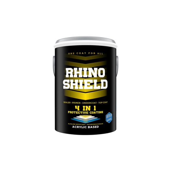 Africa Paints Rhino Shield 4-in-1 Protective Coating - White - Matt Finish