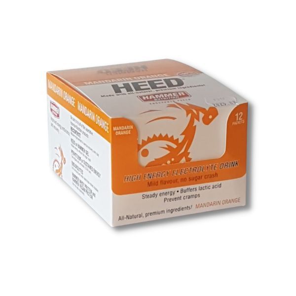Hammer Nutrition Heed Sports Drink Orange 12 Single Serving Sachets