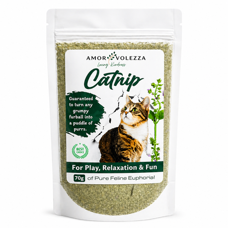 Catnip Pure Natural Herb 70g Relaxation Fun Image