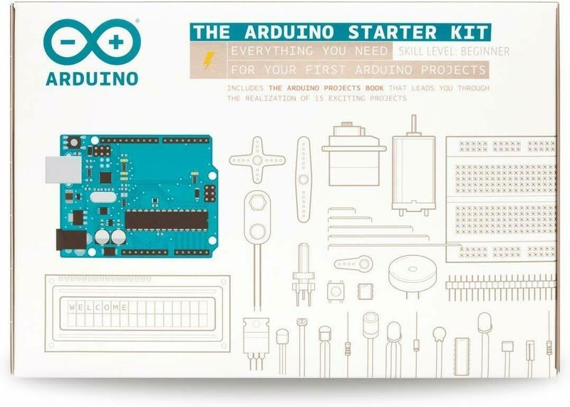 Arduino UNO K000007 Starter Kit Projects Book, Breadboard, Components Kit