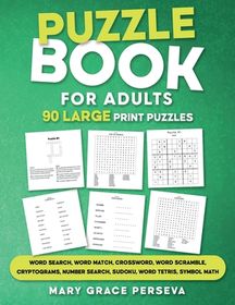 puzzle game book for adults