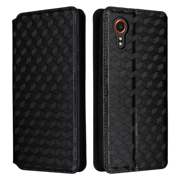 Flip Cover Compatible for Samsung XCover7 Shockproof Leather Cover