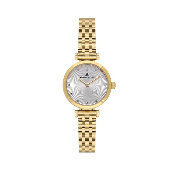 Daniel Klein-Womens Gold Stainless steel Strap Watch-DK113777-2