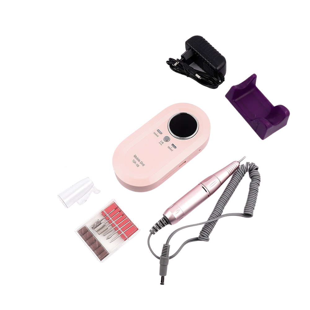 Rechargeable Electric Nail Drill for Manicure And PedicureTGR 108