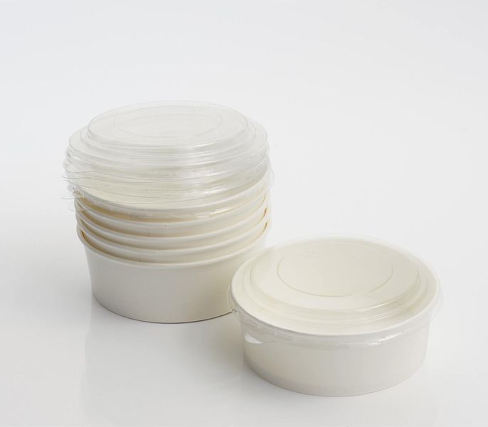 1000ml Noodle / Soup Tub - White (50)