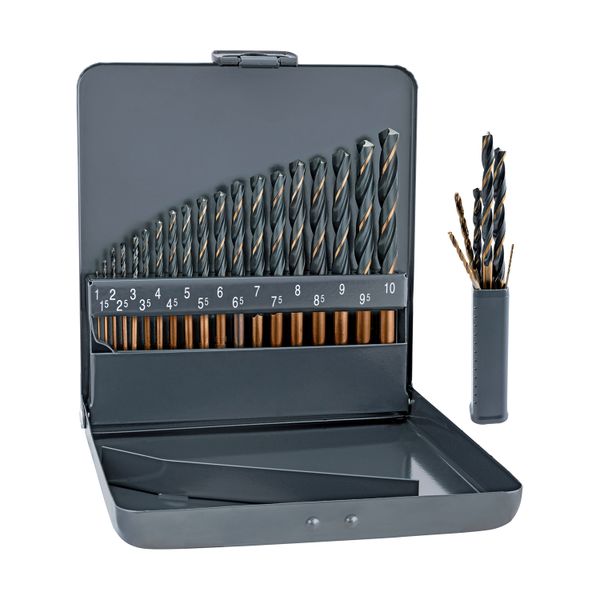 Sprint Master Set 19 Piece 1-10 X 0.5Mm In Metal Case 1-6Mm Free Inclu