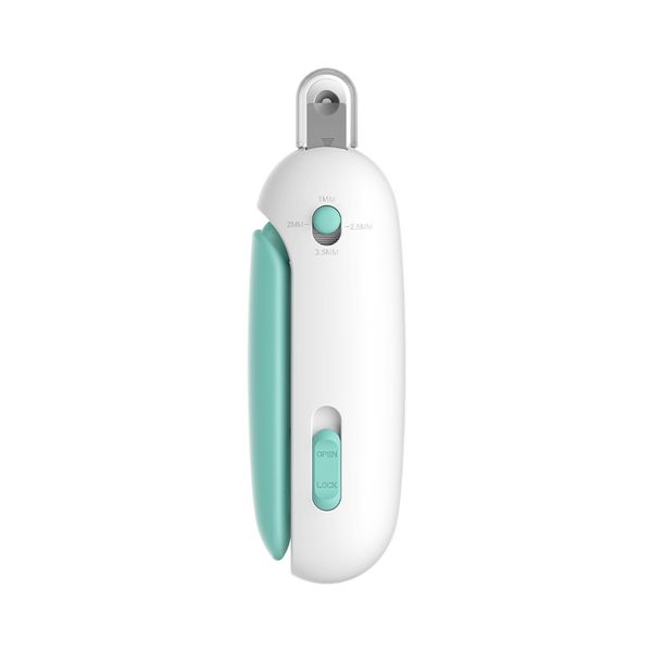 Adjustable Cat Nail Clipper with Safety Guard and Hidden Nail File