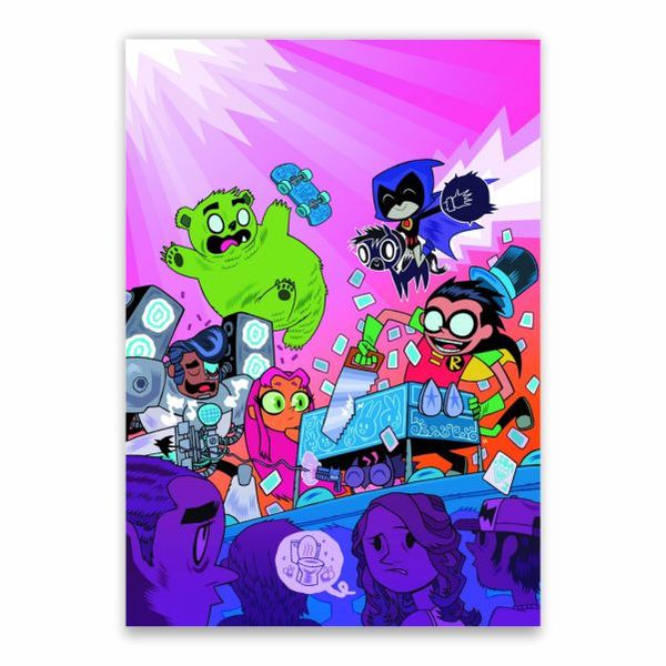 Teen Titans Crazy Poster - A1
