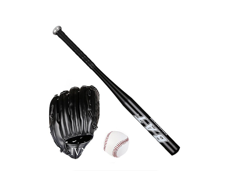 Three in One Aluminium Alloy Baseball Bat Set 25Inches