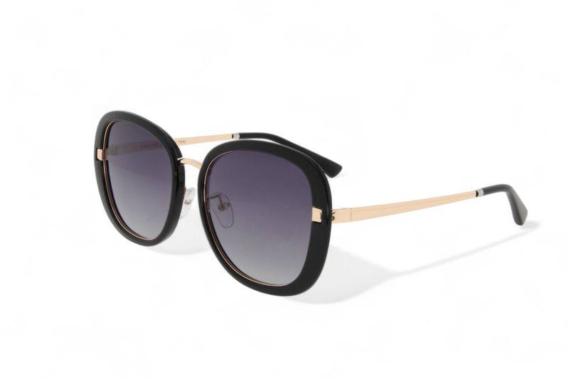 Yituo Women Black Is Polarised Oval Sunglasses K image