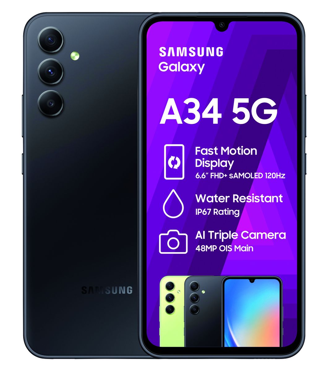 Samsung Galaxy A34 5G 128GB - Awesome Black | Shop Today. Get it ...