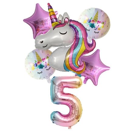 129 Pack Unicorn Birthday Party Decorations Unicorn Theme Party Supplies  Set