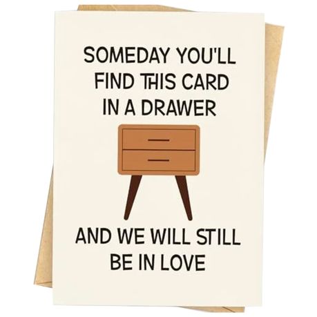 Unique Memorable Greeting Card For Anniversary,Valentines Day, Him & Her Image
