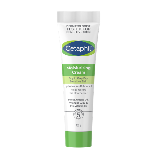 Cetaphil Face &amp; Body Moisturising Cream 100g, with Niacinamide &amp; Vitamin E