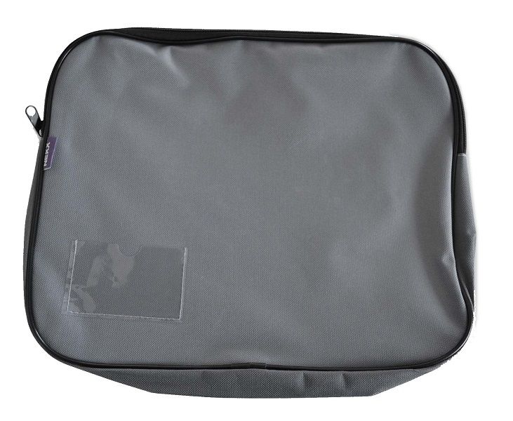 NEXX Canvas Gusset Book Bag (Grey)