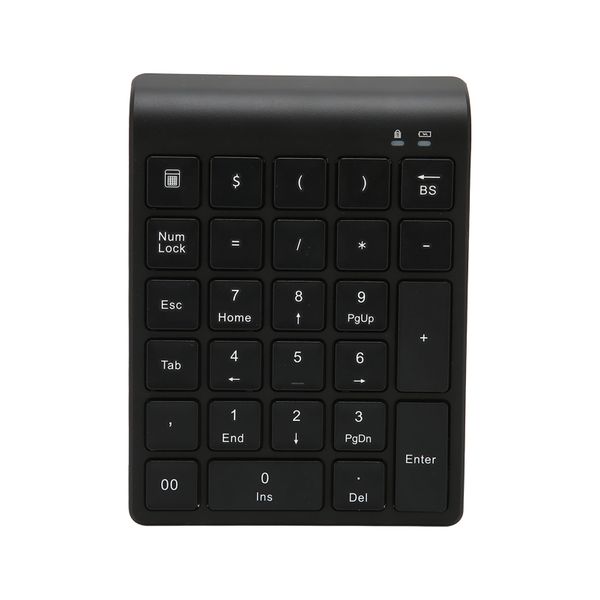 Numeric Keypad Gaming 27 Key Bluetooth Black