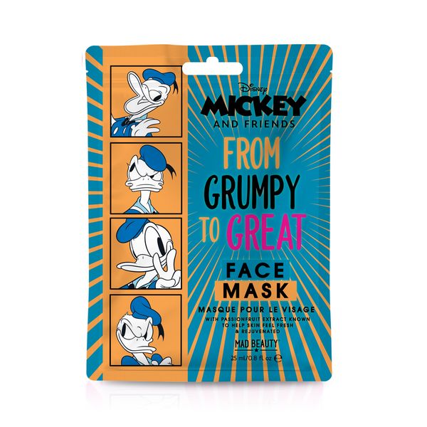Donald Duck Sheet Face Mask Mad Beauty